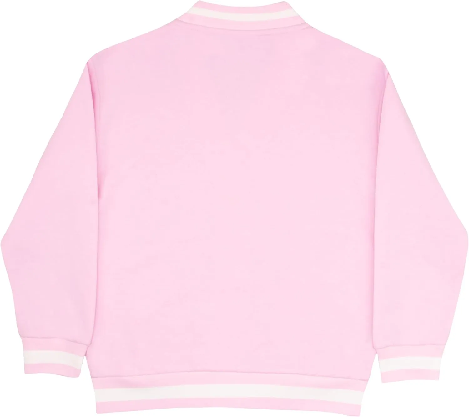 Barbie Girl's V-Neck Button Up Cardigan with Graphic Print and Embroidered Design - Long Sleeve Sweater with Pockets for Kids