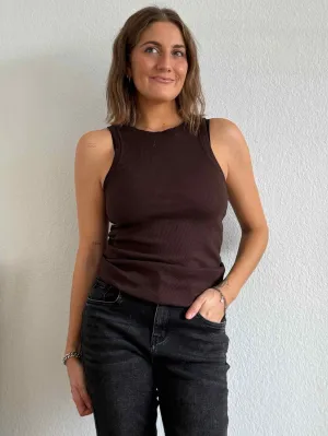 Basic Tank Top - Chocolate