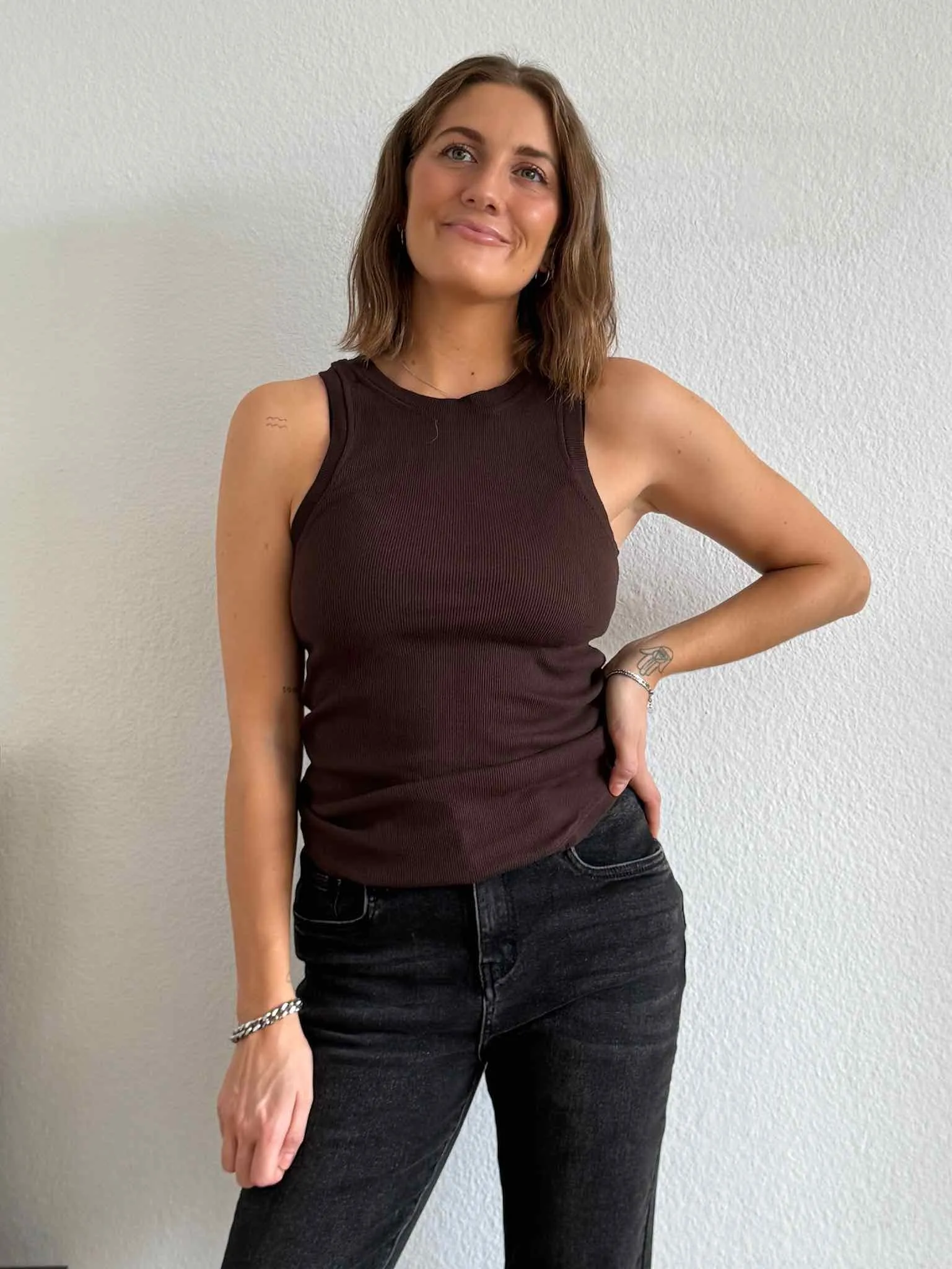 Basic Tank Top - Chocolate