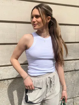 Basic Tank Top - White