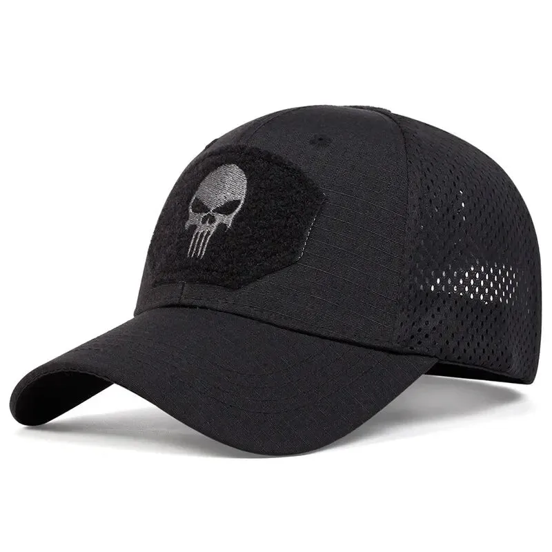 Breathable Ll Embroidered Baseball Cap for Outdoor Wear