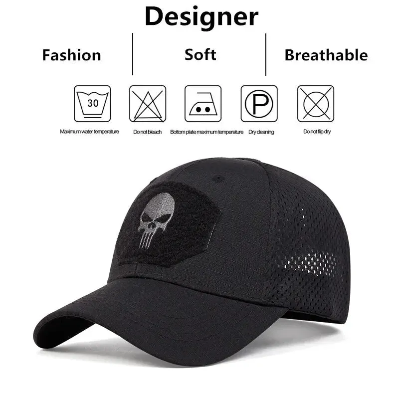 Breathable Ll Embroidered Baseball Cap for Outdoor Wear