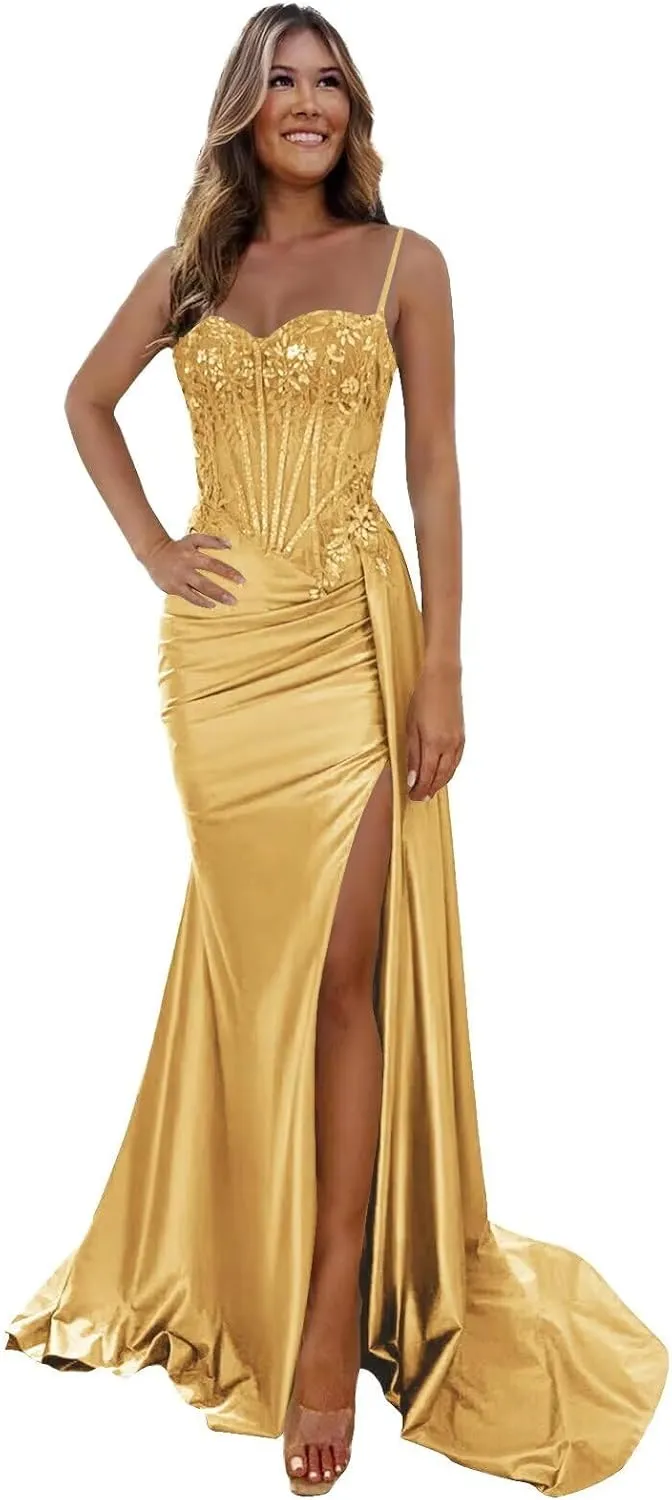 JAEDEN Prom Dress Bridesmaid Dresses - Long Formal Evening Gown Chiffon A line