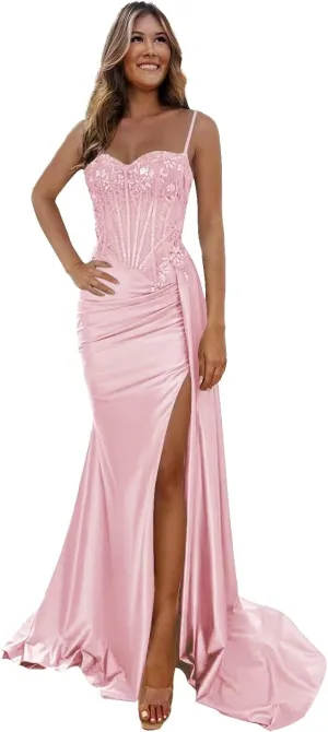 JAEDEN Prom Dress Bridesmaid Dresses - Long Formal Evening Gown Chiffon A line
