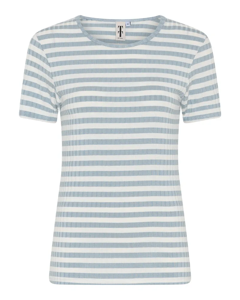 JanettTT SS Small Stripe T-Shirt