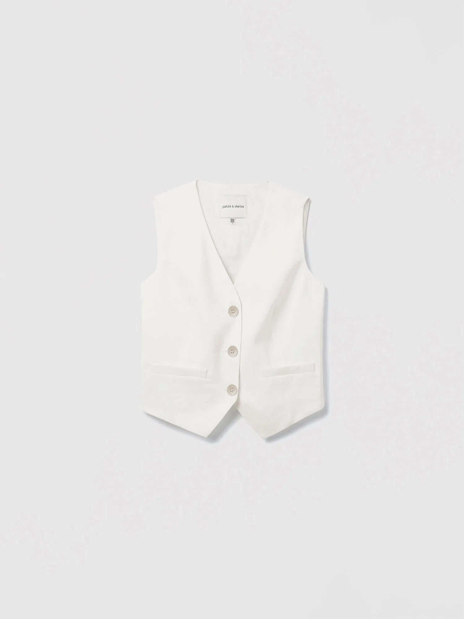 Linen vest