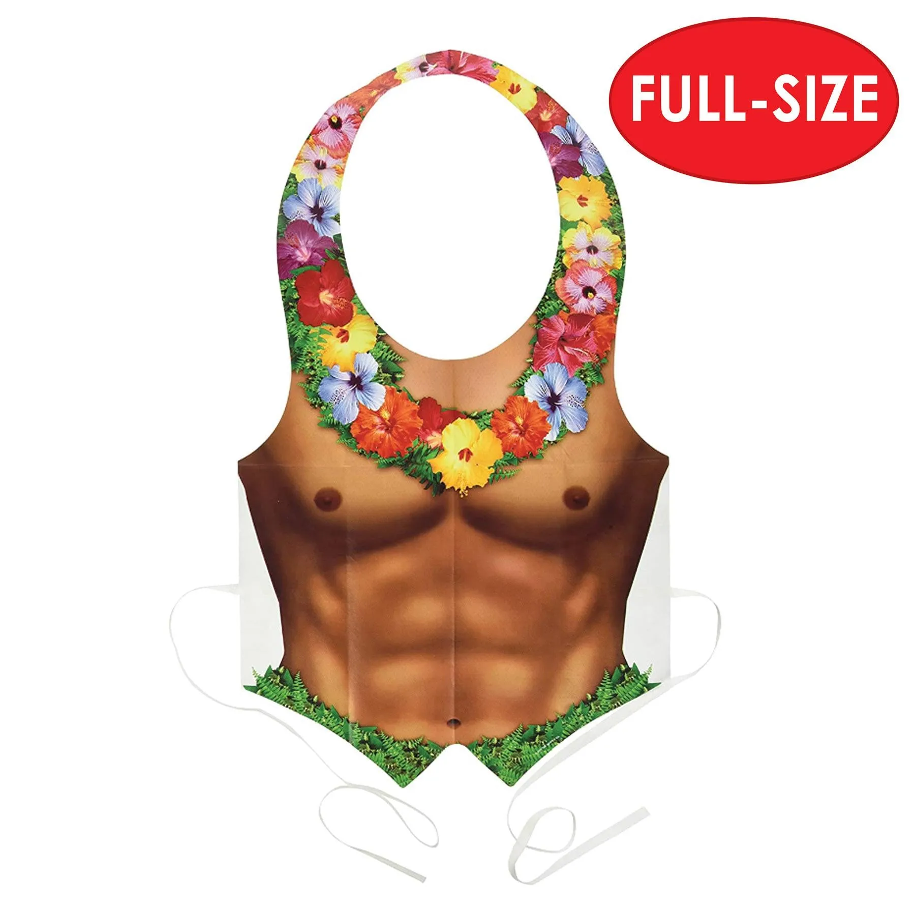 Luau Party Packaged Plastic Hula Hunk Vest