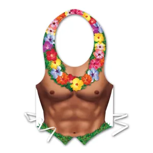 Luau Party Packaged Plastic Hula Hunk Vest