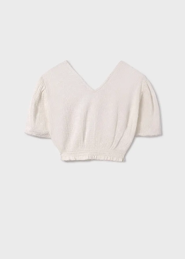 Mayoral Blouse Natural