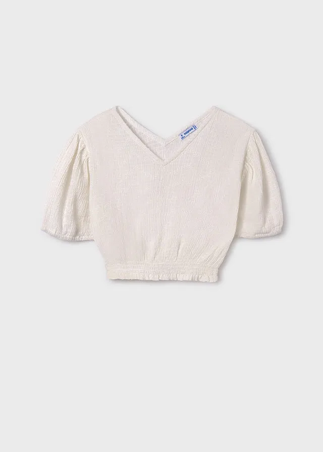 Mayoral Blouse Natural