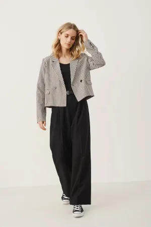 Part Two Cherry Black Trousers