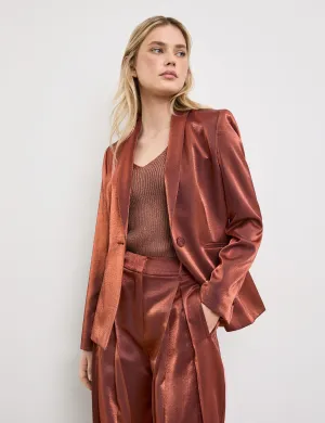 Shiny blazer