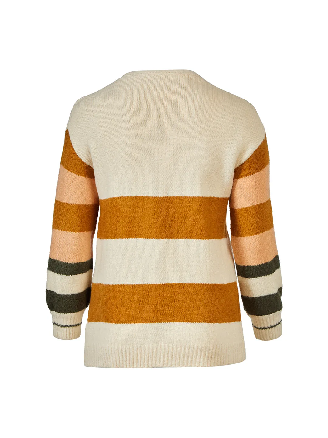 Striped Cozy Cardigan