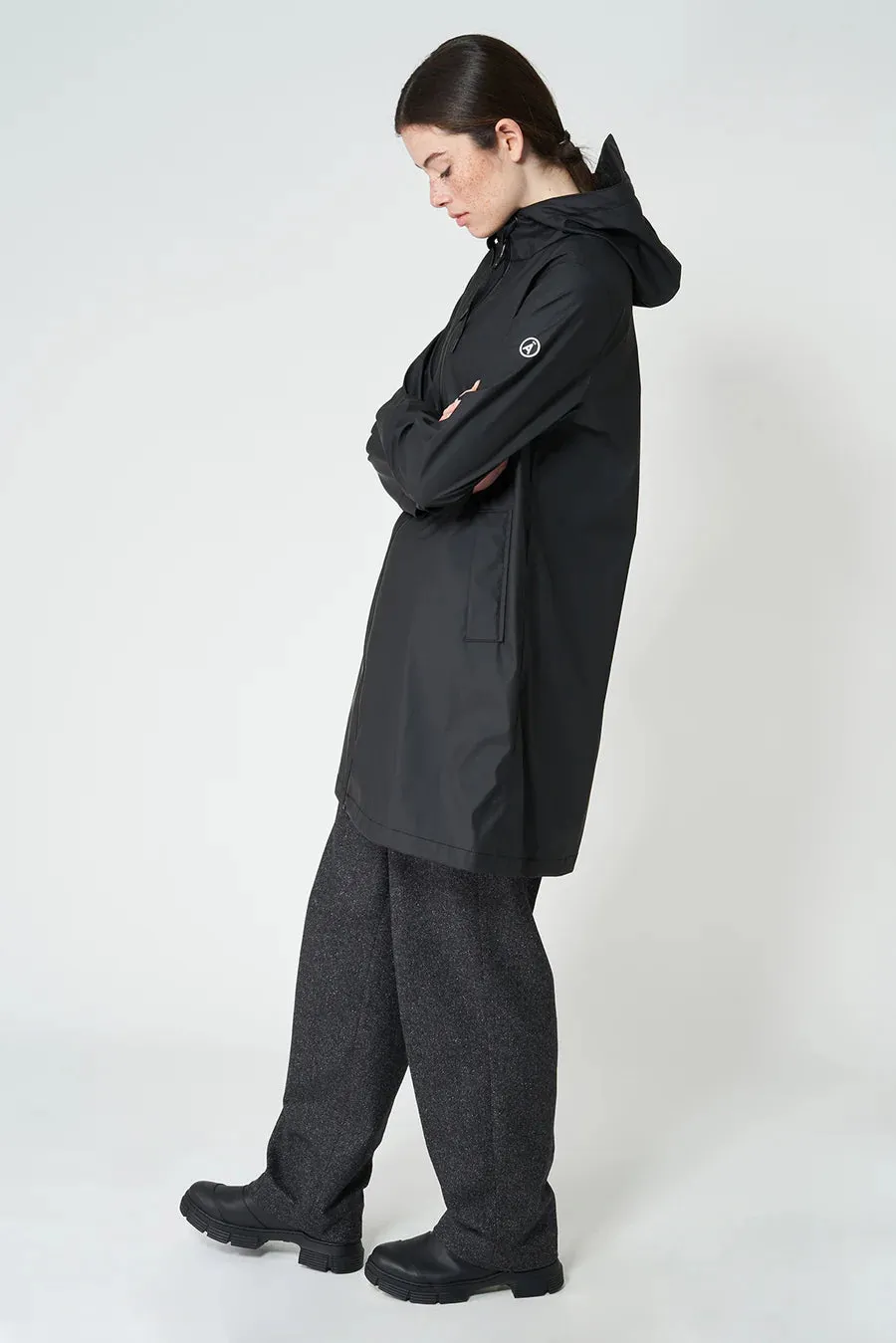 Tant Nuovola Black Raincoat