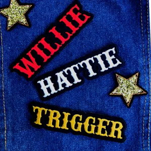 Wild West custom embroidered patch